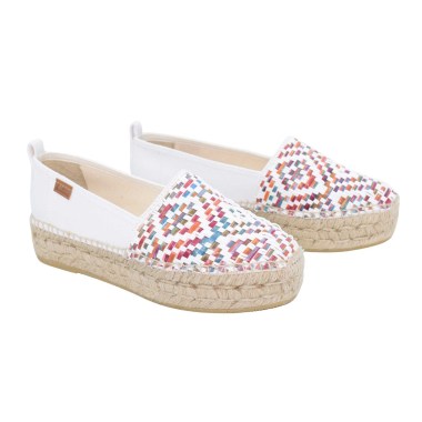 Espadrilles Mixtes été - Taille 40 Et 43 - Multicolore Patchwork - Confort Légèreté