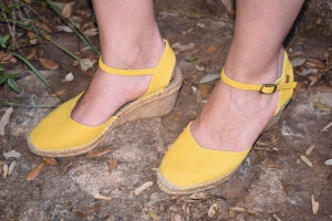Gelb WILDLEDER Espadrilles 452