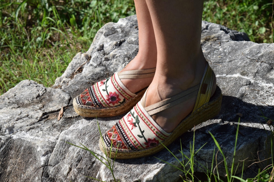 Espadrilles 667G EMPURIES Florals
